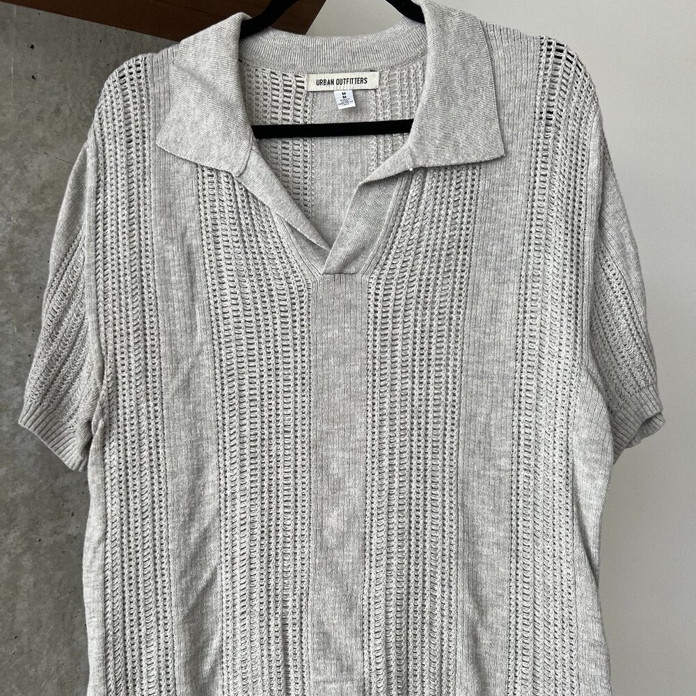 Urban Outfitters Knitted Polo Shirt